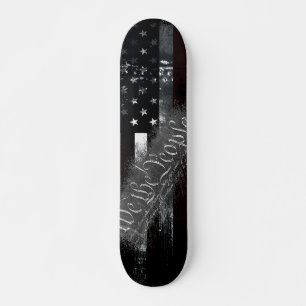 WE ZIJN DE VOLKSINDE-INDUSTRIE-Amerikaanse vlag Skateboard