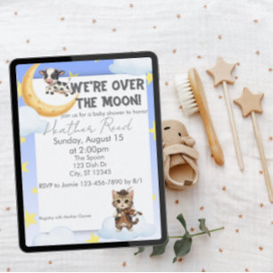 We zijn dolblij, babyshower met kinderrijmpjes kaart