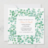 We zijn een Elegant Eucalyptus Green Peach (Achterkant)