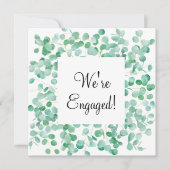 We zijn een Elegant Eucalyptus Green Peach (Voorkant)