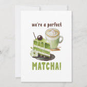 We zijn een perfecte MATCHA Kaart (Voorkant)