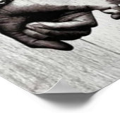 We zijn een team, wat je ook mist poster (Hoek)