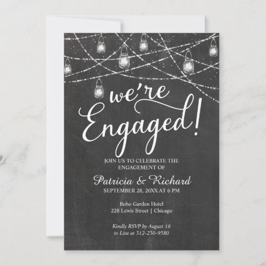 We zijn een uitnodiging van de Betonende Partij va (Voorkant)