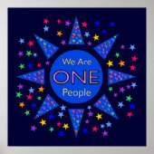 We zijn één volk poster (Voorkant)