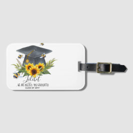 We zijn ENTUSIAST! AFSTUDEER Cadeau Persoonlijke B Bagagelabel