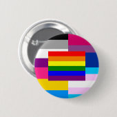 We zijn er één! ronde button 5,7 cm (Voorkant /achterkant)