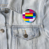 We zijn er één! ronde button 5,7 cm (In situ)