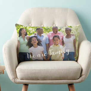 We zijn Familie Foto Kussen