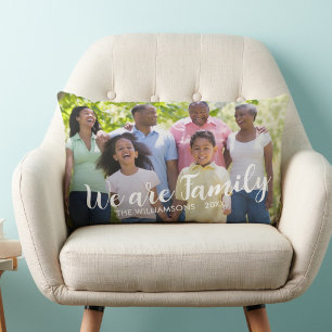 We zijn familiefoto naam datum kussen