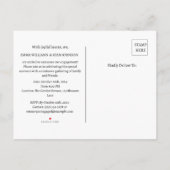 We zijn getrouwd uitnodiging briefkaart (Achterkant)