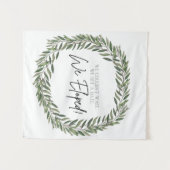 We Zijn Gevlucht Teken Wandkleed (Voorkant (horizontaal))