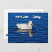 We zijn gewoon Ducky Briefkaart (Voorkant / Achterkant)