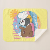 We zijn Hallo Beren. Laten we Fun hebben Sherpa Deken (Voorkant (horizontaal))