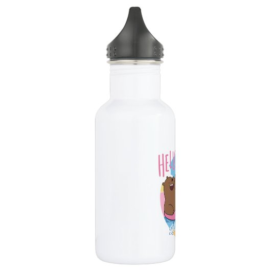 We zijn Hallo Beren. Laten we Fun hebben Waterfles (Links)