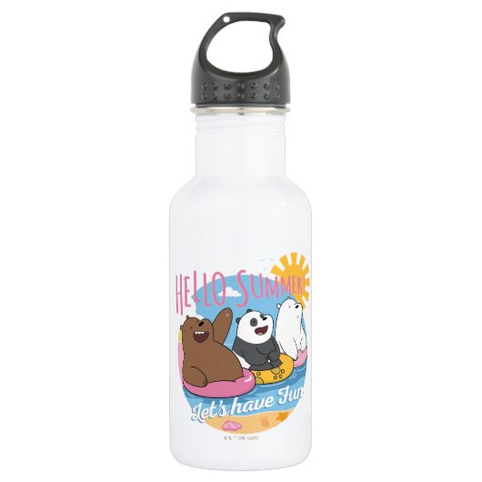 We zijn Hallo Beren. Laten we Fun hebben Waterfles (Voorkant)