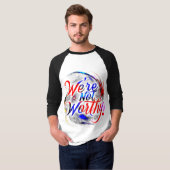 We zijn het niet waard t-shirt (Voorkant volledig)