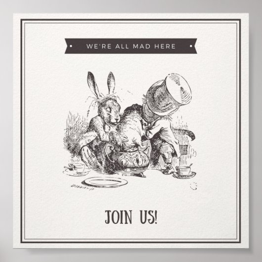 We zijn hier allemaal kwaad poster (Voorkant)