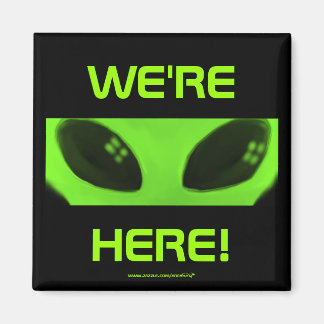 We zijn hier! magneet