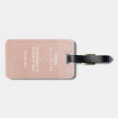 We zijn hier weg | De heer & mevrouw Pas getrouwd  Bagagelabel (Achterkant horizontaal)