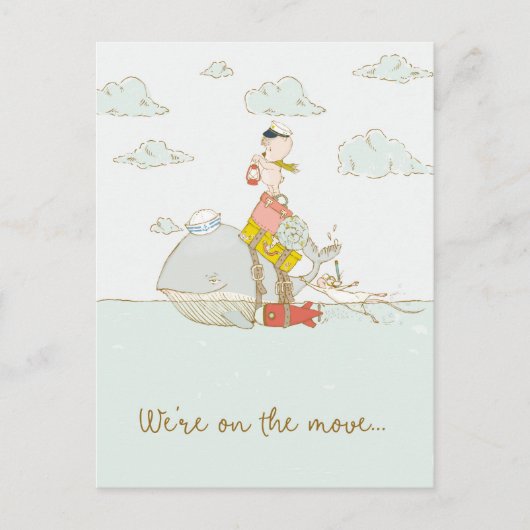 We zijn in beweging Briefkaart (Voorkant)