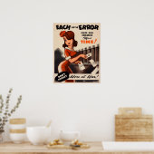 We zijn in oorlog. poster (Keuken)