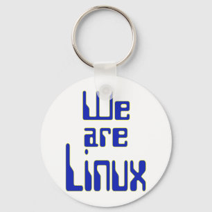 We zijn Linux Sleutelhanger