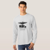 We zijn marinevliegers. P-3 Orions en bemanningen! T-shirt (Voorkant volledig)