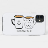 We zijn Meant Tea Case-Mate iPhone Case (Achterkant (horizontaal))