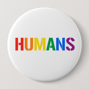 WE ZIJN MENSEN RONDE BUTTON 4,0 CM