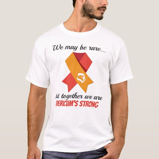 We zijn misschien zeldzaam, maar samen zijn we het t-shirt (Voorkant)