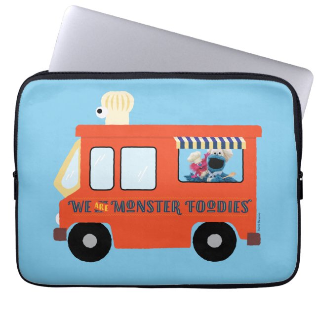 We zijn Monster Foodies Laptop Sleeve (Voorkant)