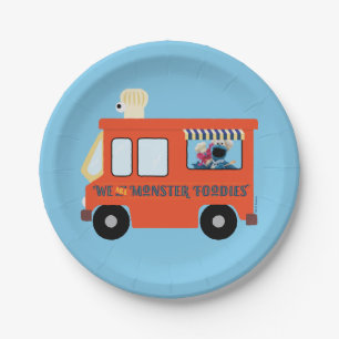 We zijn Monster Foodies Papieren Bordje