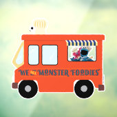 We zijn Monster Foodies Raamsticker (Vel 3)