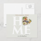 We zijn naar Texas Briefkaart gegaan (Voorkant / Achterkant)