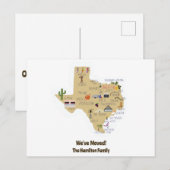 We zijn naar Texas Briefkaart gegaan (Voorkant / Achterkant)