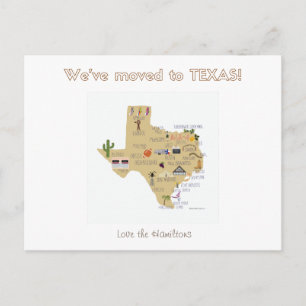 We zijn naar Texas Briefkaart gegaan