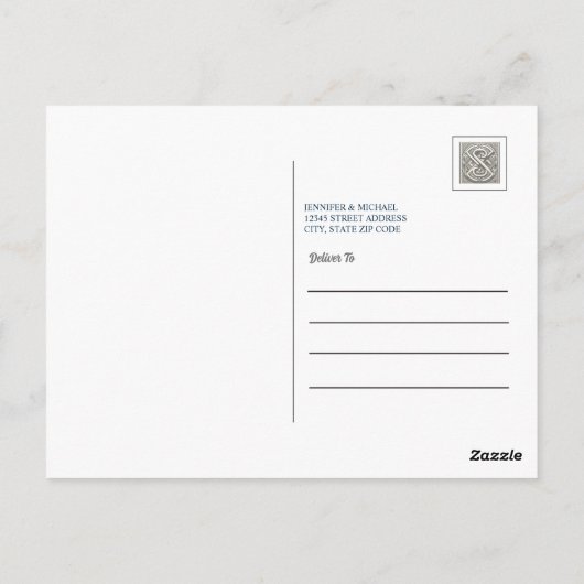 We zijn naar Washington verhuisd | BRIEFKAART (Achterkant)