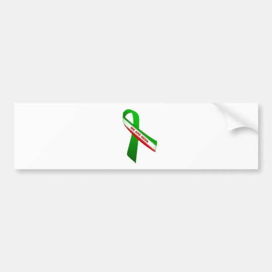 We zijn Neda Bumpersticker (Voorkant)