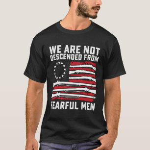 We zijn niet afgezet tegen serieuze Mannen T-shirt