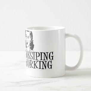 We zijn niet bezig met netwerken. koffiemok