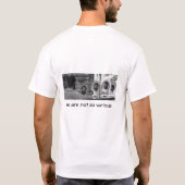 we zijn niet zo verschillend t-shirt (Achterkant)