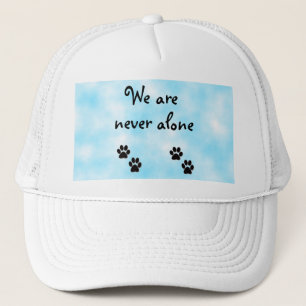 We zijn nooit alleen-pet trucker pet