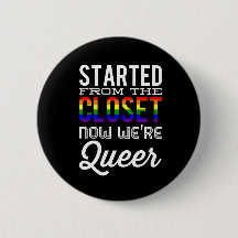 We zijn nu Button van Queer