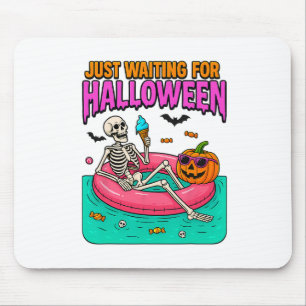 We zijn op zoek naar Halloween Skeleton Funny Spoo Muismat