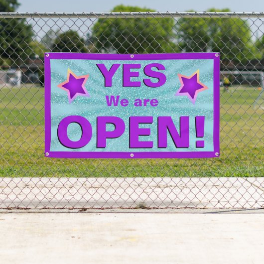 We zijn OPEN Banner (Insitu)