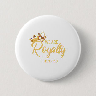 We zijn Royalty Ronde Button 5,7 Cm