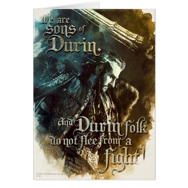 We zijn Sons van Durin (Voorkant)