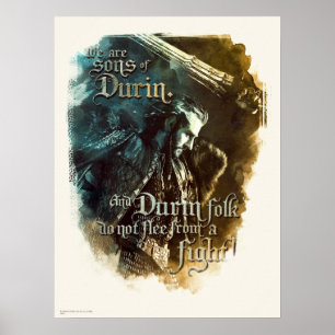 We zijn Sons van Durin Poster