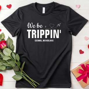We zijn Trippin 'familie vakantie meisjes weekend  T-shirt