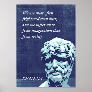 We zijn vaker bang dan gewond poster